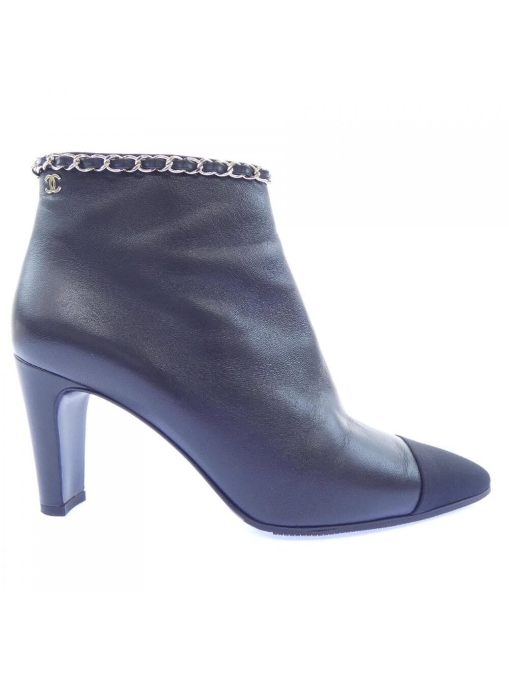 Chanel Short Boots Black